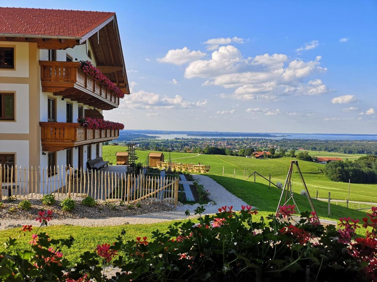 Villa Schleipfnerhof Urlaub Auf Dem Bauernhof Bernau am Chiemsee Exterior foto